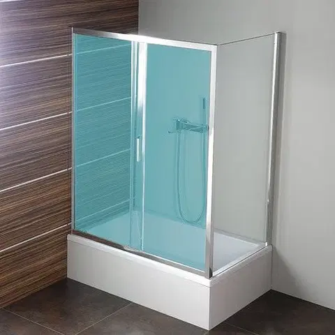 Kúpeľňa POLYSAN - DEEP sprchová bočná stena 900 x 1500 mm, číre sklo MD3315