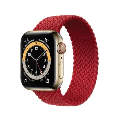 Príslušenstvo k wearables COTEetCI nylónový náramok 136 mm pre Apple Watch 38/40/41 mm, červený