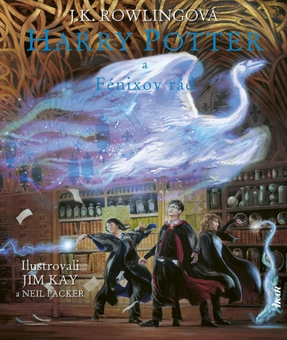 Fantasy, upíri Harry Potter 5 A Fénixov rád – Ilustrovaná edícia - Joanne K. Rowling,Jim Kay,Oľga Kraľovičová