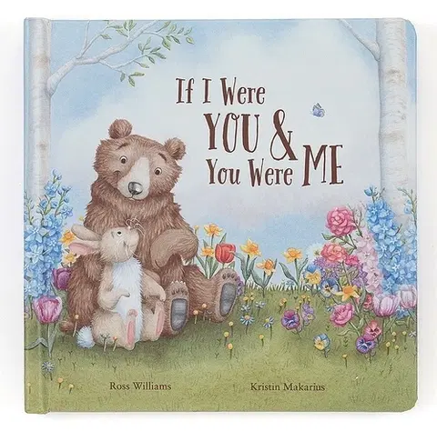 Rozprávky If I Were You And You Were Me kniha ENG plyšová hračka JELLYCAT - Ross Williams,Kristin Makarius