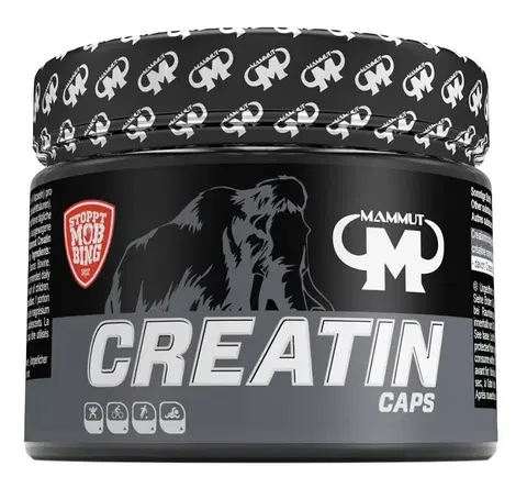 Kreatín monohydrát Creatin Caps - Mammut Nutrition 240 kaps.