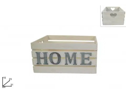 Úložné boxy MAKRO - Box úložný Home 31x23x15cm