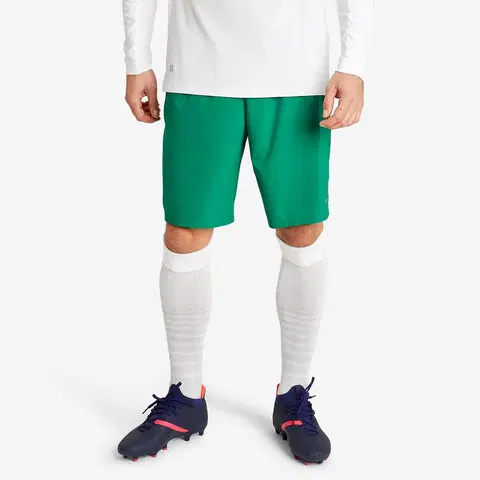 nohavice Futbalové šortky pre dospelých Viralto Club zelené