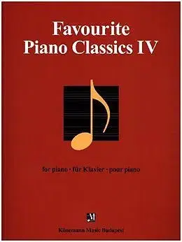 Hudba - noty, spevníky, príručky Favourite Piano Classics IV