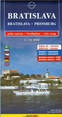 Turistika, skaly PM Bratislava 1:16 000