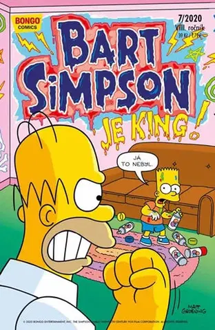 Komiksy Simpsonovi - Bart Simpson 7/2020 - Kolektív autorov,Petr Putna
