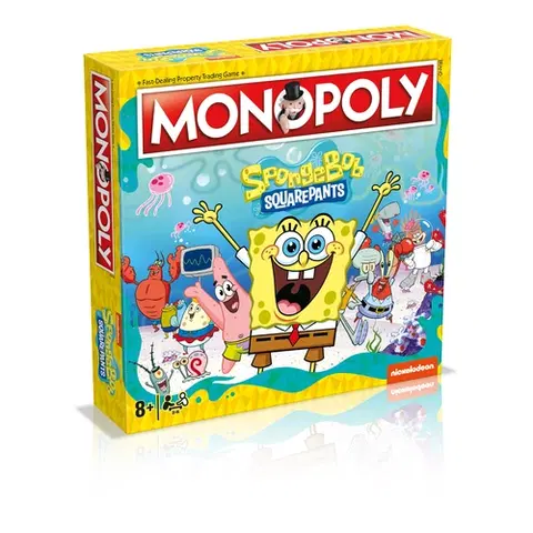 Rodinné hry Winning Moves Hra Monopoly Spongebob Squarepants (hra v angličtine)