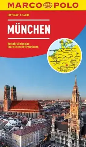 Európa Mníchov - mapa 1:16 000 - lamino