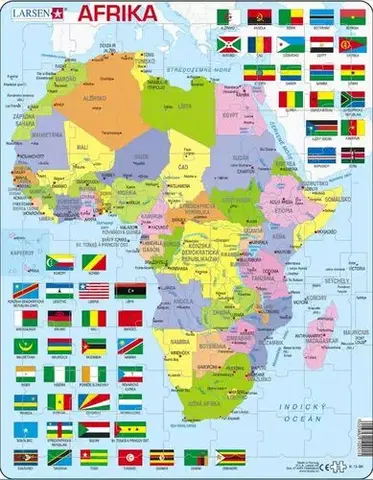 LARSEN puzzle Larsen Puzzle Puzzle Afrika Larsen K13-SK