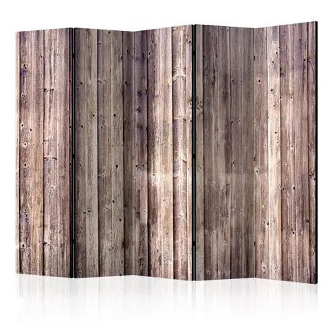 Paravány Paraván Wooden Charm Dekorhome 225x172 cm (5-dielny)