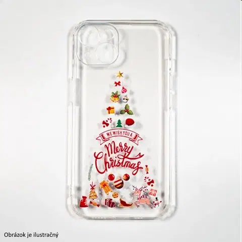 Puzdrá na mobilné telefóny Silikónový zadný kryt SBS Vanity Cover pre pre Apple iPhone SE 20/SE 22/8/7 s vianočným motívom dizajn 3