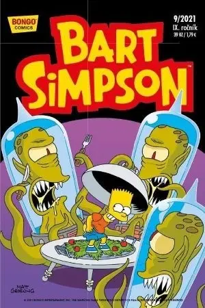 Komiksy Bart Simpson 9/2021 - Kolektív autorov,Petr Putna
