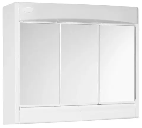 Kúpeľňový nábytok Jokey - SAPHIR galérka 60x51x18cm, zářivka LED 6W, biela plast 591322