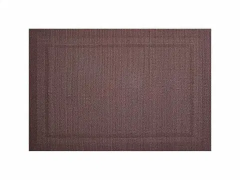 Obrusy Kinekus Prestieranie na stôl, 30x45 cm hnedé, PVC