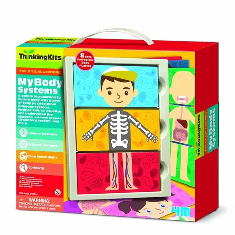 Kreatívne a výtvarné hračky MAC TOYS - Moje telo
