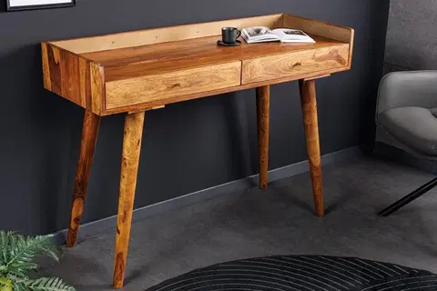 Pracovné stoly Písací stôl DARTELU Dekorhome