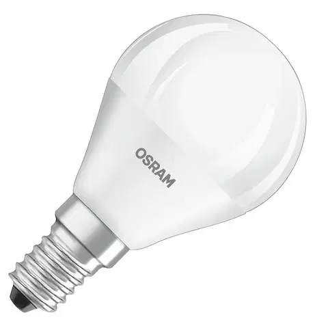 Vnútorné osvetlenie Žiarovka LED OSRAM P40 E14 4,9W 2700K