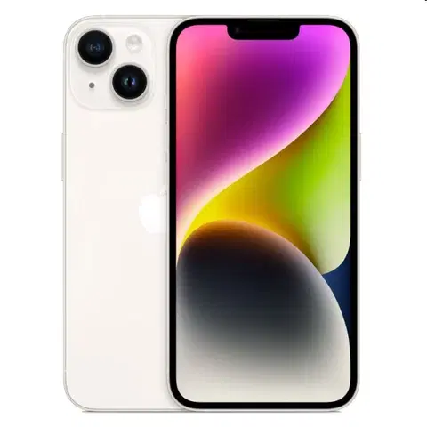 Mobilné telefóny Apple iPhone 14 Plus 512GB, hviezdna biela