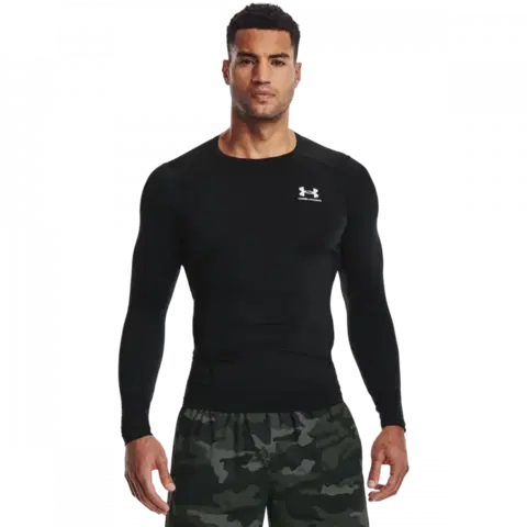 Funkčné oblečenie Under Armour Kompresné tričko HG Armour Comp LS Black  XXL