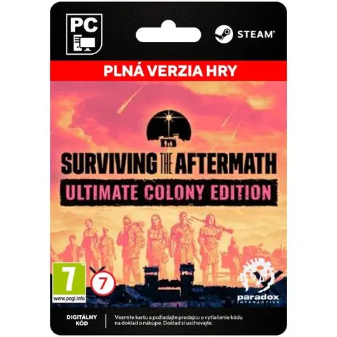 Hry na PC Surviving the Aftermath (Ultimate Colony Edition) [Steam]