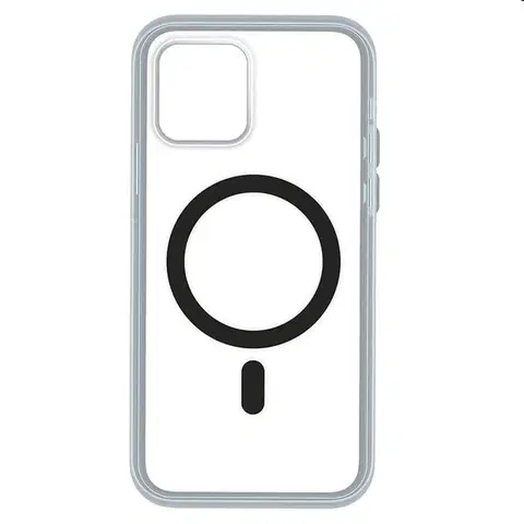 Puzdrá na mobilné telefóny Zadný kryt ER Case Ice Snap s MagSafe pre iPhone 15 Plus, transparentná ERCSIP15MMGCL-BK