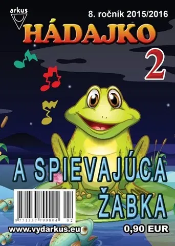 Pre deti a mládež - ostatné Hádajko 2 2016 a spievajúca žabka