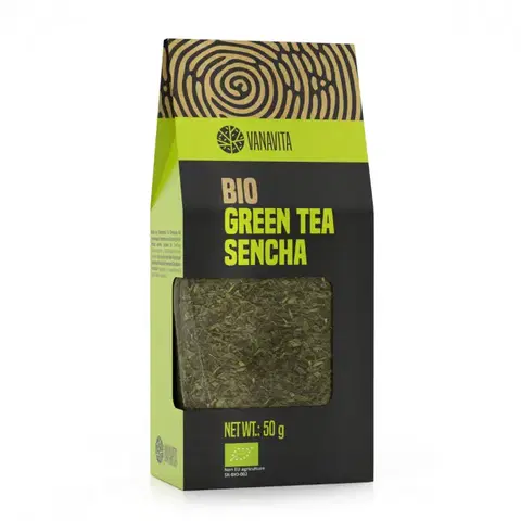 Čaje VanaVita BIO Zelený čaj - Sencha 27 x 50 g