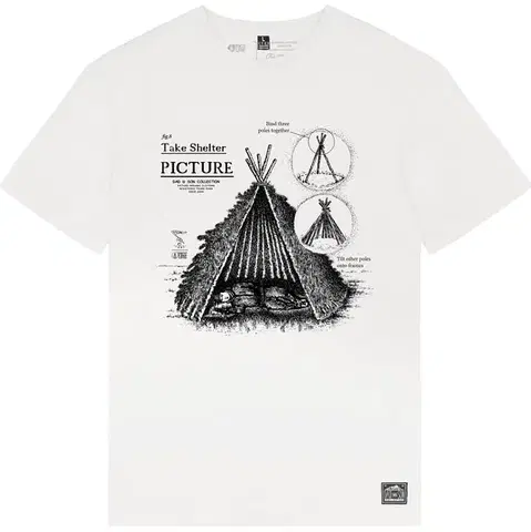 Pánske tričká Picture D&S SHELTER TEE L