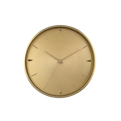 Hodiny Karlsson 5896GD dizajnové nástenné hodiny