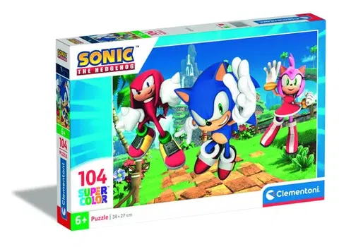 Od 100 dielikov Puzzle Sonic 2 104 Clementoni