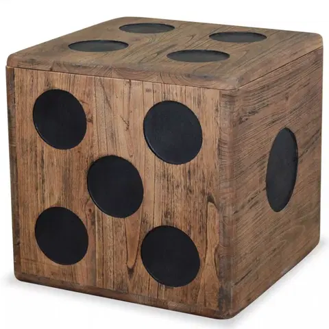 Úložné boxy Úložný box drevo Dekorhome