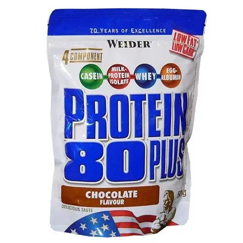Proteíny 76 - 85 % Protein 80 Plus - Weider 500 g Lemon-Curd 