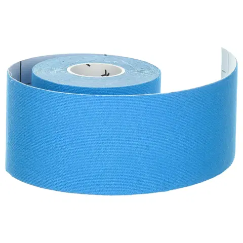 futbal Tejpovacia páska na kinesiotaping 5 cm × 5 m modrá
