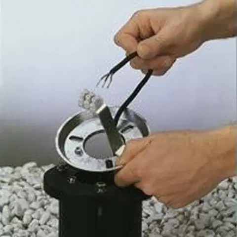 Vonkajšie príslušenstvo Albert Leuchten Pätica montáž zem hliníková zliatina hĺbka 50 cm