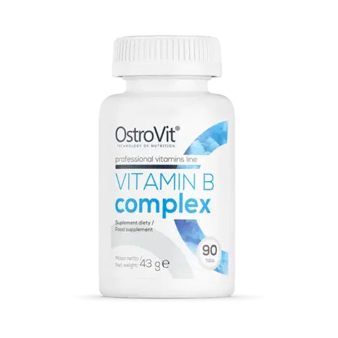 Vitamíny B OstroVit Vitamín B Complex 90 tab.