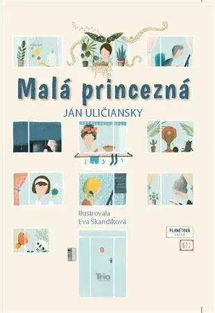 Rozprávky Malá princezná - Ján Uličiansky,Eva Škandíková
