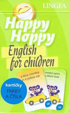 Príprava do školy, pracovné zošity Happy Hoppy kartičky - Farby a čísla