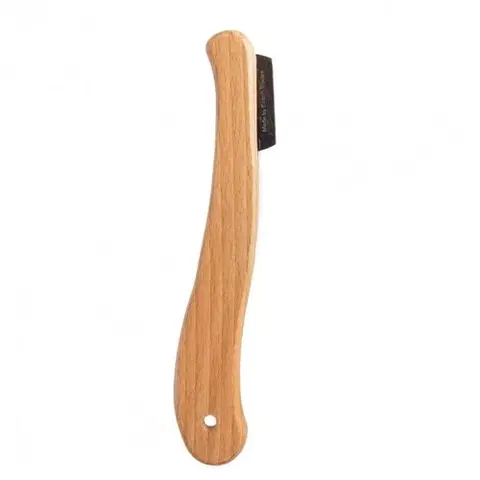 Kuchynské nože Orion Nôž na narezávanie chleba drevo/plast+5 ks žiletiek 