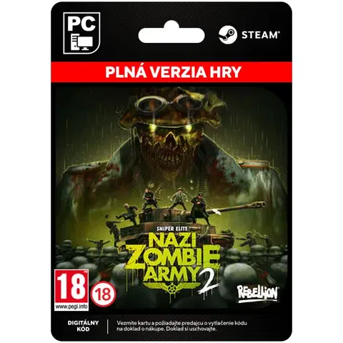 Hry na PC Sniper Elite: Nazi Zombie Army 2 [Steam]