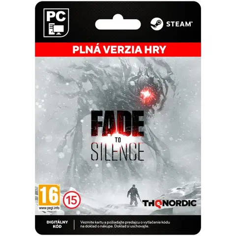 Hry na PC Fade to Silence [Steam]