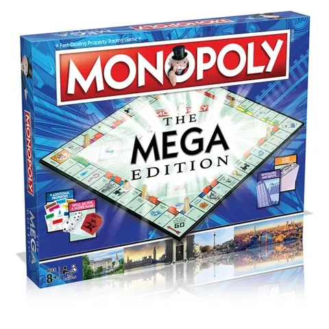 Rodinné hry Winning Moves Hra Monopoly Mega Edition (hra v angličtine)
