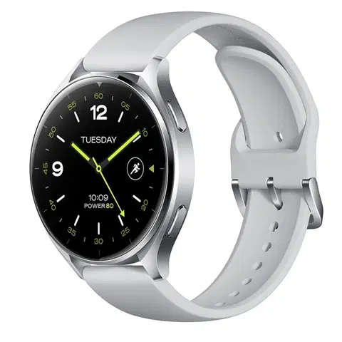 Príslušenstvo k wearables Xiaomi Watch 2 Sliver Case With Gray TPU Strap