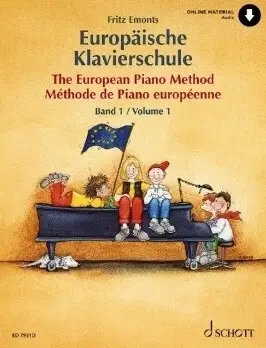 Hudba - noty, spevníky, príručky Europäische Klavierschule - Fritz Emonts
