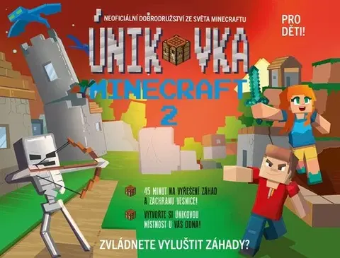 Dobrodružstvo, napätie, western Únikovka - Minecraft 2 - neuvedený,Roman Bureš