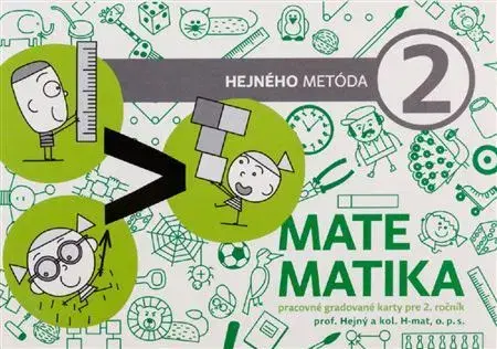 Matematika Matematika 2 - Pracovné gradované karty - Milan Hejný