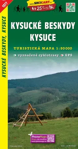 Geografia - ostatné TM Kysucké Beskydy.Kysuce 1:50 000 - Kolektív autorov
