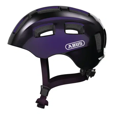 Helmy a prilby na in-line Abus Youn-I 2.0 Black Violet - M (52-57)