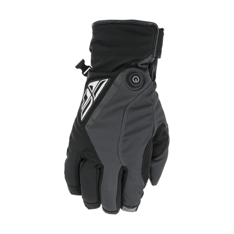 Zimné rukavice Vyhrievané rukavice Fly Racing Title čierno/šedá 4XL