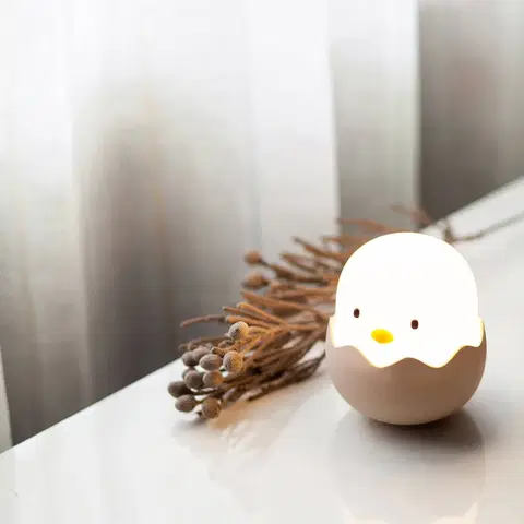 Stolové lampy Niermann Standby Nočné LED svetlo Eggy Egg s batériou