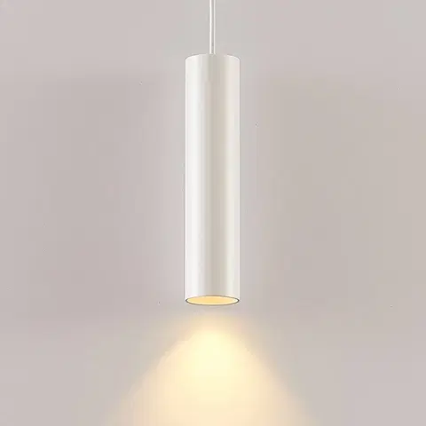 Závesné svietidlá Arcchio Archio Ejona závesná lampa, výška 27 cm, biela